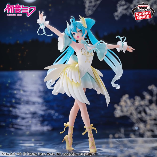 初音ミク BANPRESTO EVOLVE Classical tuning-バレエ組曲「白鳥の湖」より-フィギュア｜商品情報｜バンプレストナビサイト