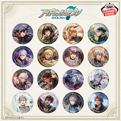 アイドリッシュセブン ホログラム缶バッジ～Anniversary 2024 ver