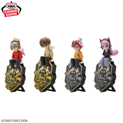 Crazy Raccoon デスクトップフィギュア vol.1｜商品情報｜バンプレスト