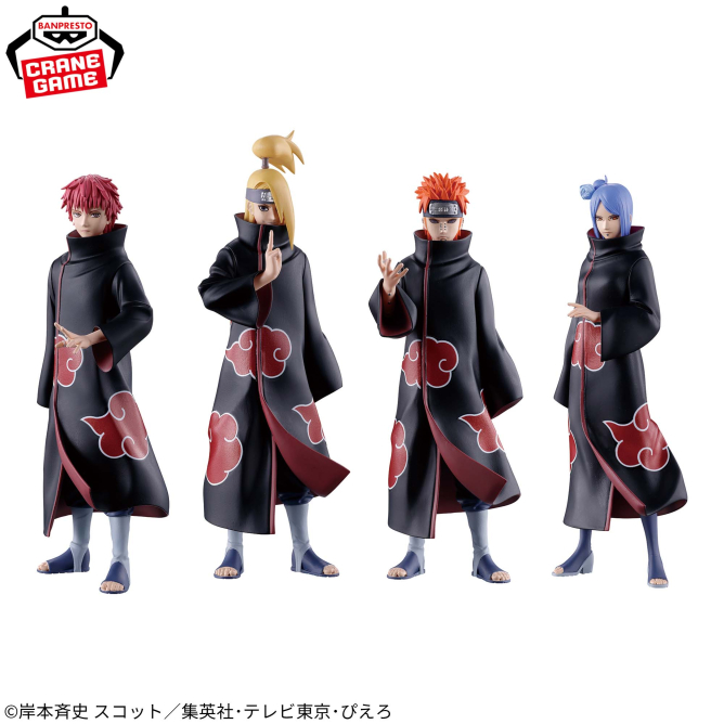 NARUTO-ナルト- 疾風伝 Figuno-SASORI・DEIDARA・PAIN・KONAN-｜商品