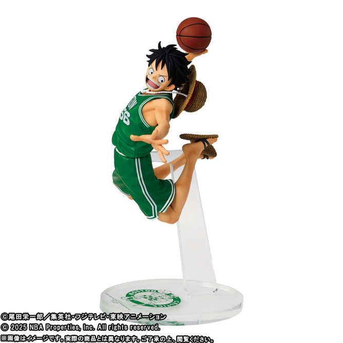 ワンピース モンキー・D・ルフィ　フィギュア　NBAコラボ プレミアムバンダイ】ONE PIECE ×NBA MASTER STARS PIECE THE MONKEY.D