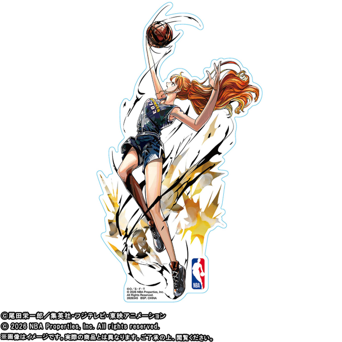 プレミアムバンダイ】ONE PIECE × NBA STICKER｜商品情報