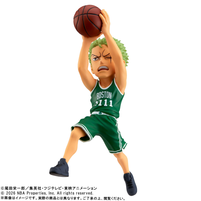 プレミアムバンダイ】ONE PIECE × NBA ワールドコレクタブルフィギュア